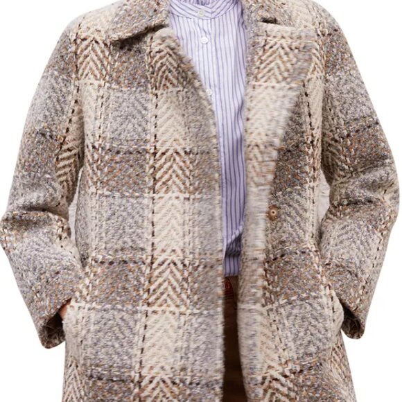 GERARD DAREL Siana Printed Coat size 36, 6 US. - Picture 4 of 7